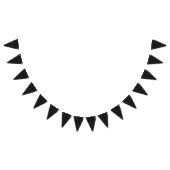 Elagnat Black & Smoky Black Vertical Stripes Vlaggetjes (Alle)