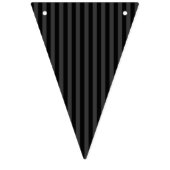 Elagnat Black & Smoky Black Vertical Stripes Vlaggetjes (Tweede vlag)