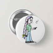 Elain copy ronde button 5,7 cm (Voorkant /achterkant)