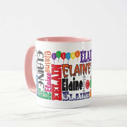 Elaine Coffee Mok (Voorkant links)