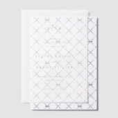 Elaine Monogram Elegante bruiloft Save the Date Vellum Uitnodigingen (Offset (Uitnodiging))