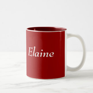 Elaine Tweekleurige Koffiemok