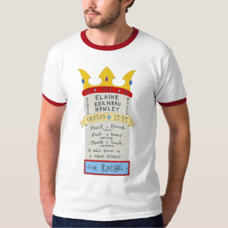 Elaine Vs. De Engelstalige kleur T-shirt