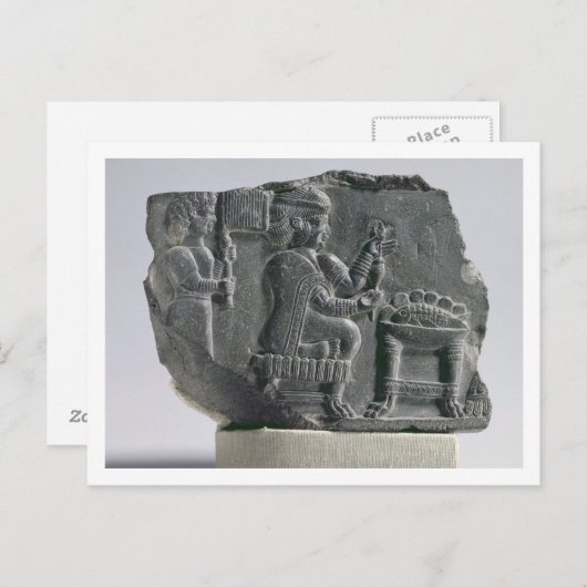 Elamite women spinning, neo-Elamite Period, c.700- Briefkaart (Voorkant / Achterkant)