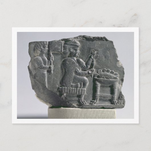 Elamite women spinning, neo-Elamite Period, c.700- Briefkaart (Voorkant)