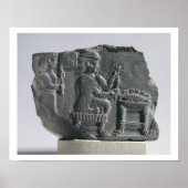 Elamite women spinning, neo-Elamite Period, c.700- Poster (Voorkant)