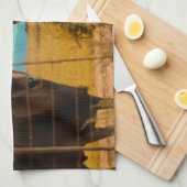 Eland Antelope Animal Zuid-Afrika ZA Theedoek (Quarter Fold)