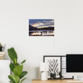 Eland bij Sprague Lake, Colorado Poster (Thuiskantoor)