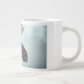 Eland blauw ontwerp grote koffiekop (Rechts)