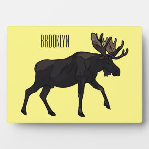 Eland cartoon illustratie fotoplaat