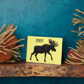 Eland cartoon illustratie fotoplaat (Zijkant)