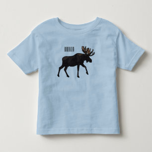 Eland cartoon illustratie kinder shirts