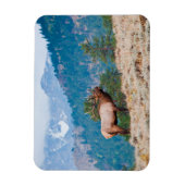 Eland (Cervus Elephus) mannetje burlen Magneet (Verticaal)