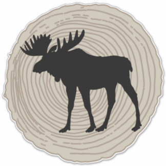 Eland Dier Natuur Rustiek Sticker