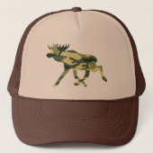 Eland / Eland bos camouflage / Camo Trucker Pet (Voorkant)