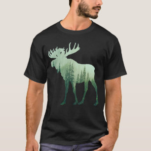 Eland Herten En Bos Natuur T-shirt