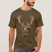 Eland Hoofd Trofee  T-shirt (Voorkant)