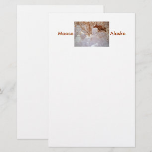 Eland in Alaska Briefpapier