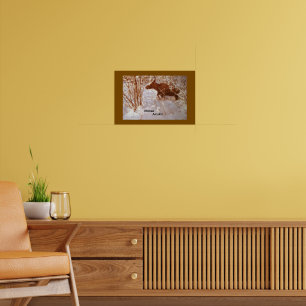 Eland in Alaska Poster