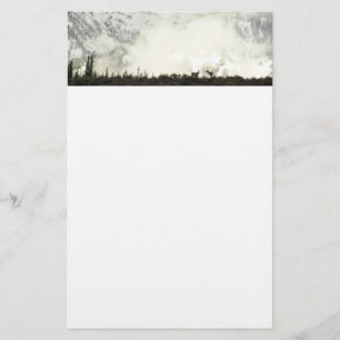 Eland in Grand Teton National Park Fotografie Briefpapier