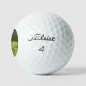 Eland in het gras golfbal - AK Wildlife Design Golfballen (Logo)