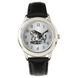 Eland in Stroom Horloge