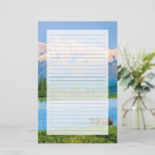 Eland in Wonder Lake Briefpapier (Staand voorkant)