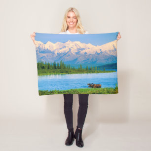 Eland in Wonder Lake Fleece Deken