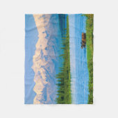 Eland in Wonder Lake Fleece Deken (Voorkant)