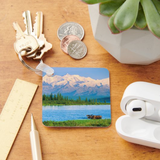 Eland in Wonder Lake Sleutelhanger (Bureau)