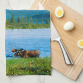 Eland in Wonder Lake Theedoek (Quarter Fold)