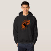 Eland jagen  hoodie (Voorkant volledig)