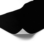 Eland Kop Silhouet Poster (Hoek)