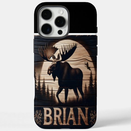 eland onder maanlicht Case-Mate iPhone case (Achterkant)