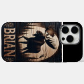 eland onder maanlicht Case-Mate iPhone case (Achterkant (horizontaal))