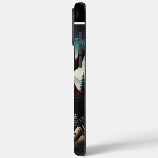 eland onder maanlicht Case-Mate iPhone case (Achterkant / Links)