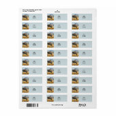 Eland Retouradreslabel Etiket (Full Sheet)