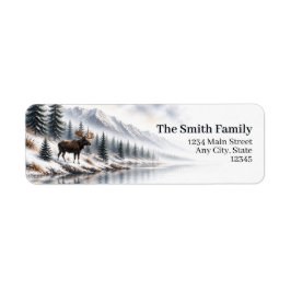 Eland retouradreslabels | Winterbos Etiket