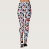 Eland Rode Esdoornbladeren Leggings (Achterkant)
