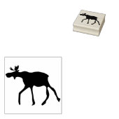 eland silhouet kunst stempel (Gestempeld)