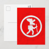 Eland Trail Markering Briefkaart (Voorkant / Achterkant)