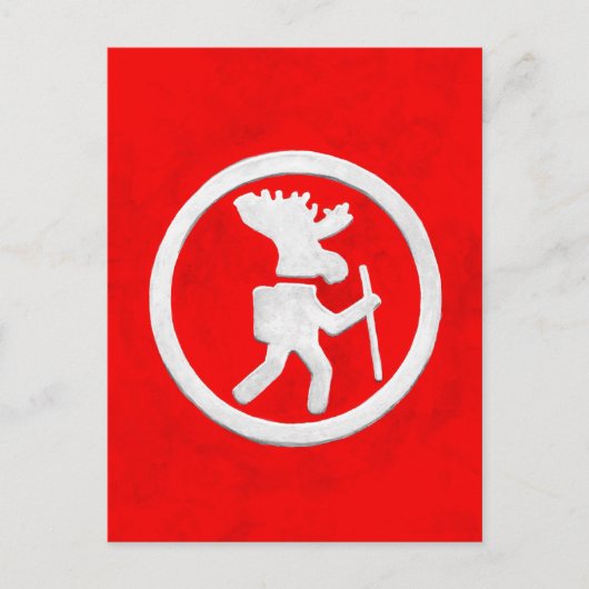 Eland Trail Markering Briefkaart (Voorkant)