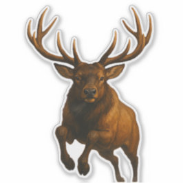 Eland Uitknip Sticker