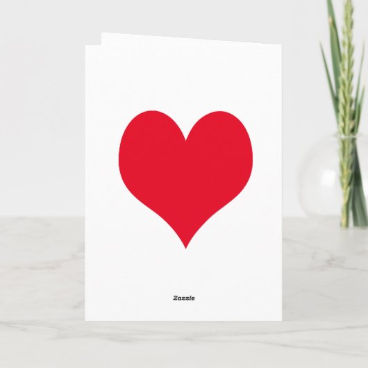 Eland Valentijnsdag  Feestdagen Kaart (Achterkant)