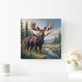 Eland wandklok (Huis)