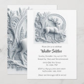 Eland Winterzonnewende Diner Kaart (Voorkant / Achterkant)