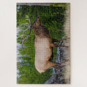 Eland | Yellowstone National Park, Wyoming Legpuzzel (Verticaal)
