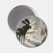 "Elandadem" Magneet (Voorkant / Achterkant)