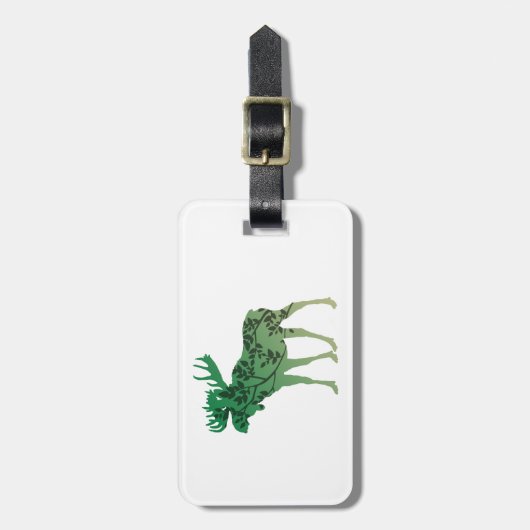 elandboom bagagelabel (Voorkant verticaal)