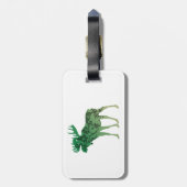 elandboom bagagelabel (Achterkant verticaal)